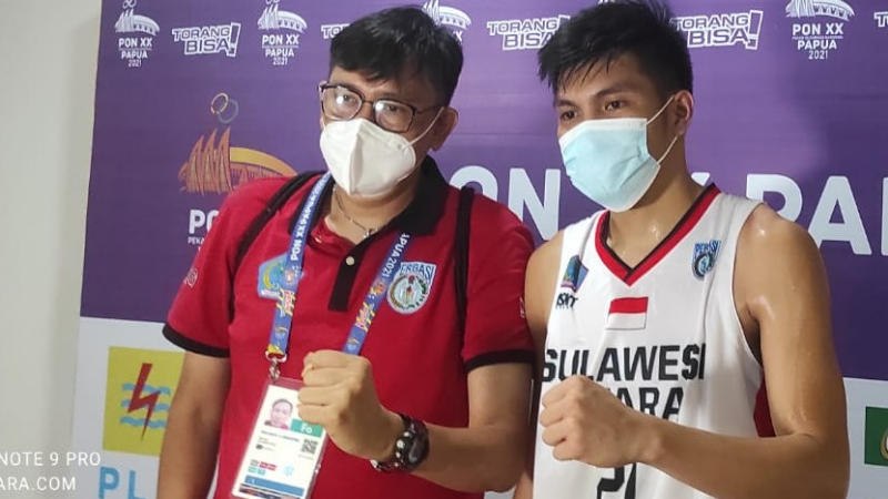 Kalahkan Jatim, Tim Basket Sulut Cetak Sejarah di PON Papua