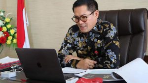 Bupati Joune Ganda Berbagi Strategi Pengembangan dan Peningkatan Produktifitas UMKM di Tengah Pandemi COVID-19