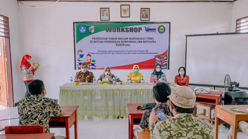 TBM di SKB Jadilah Sumber Referensi Dalam Penguatan Gerakan Literasi di Masyarakat