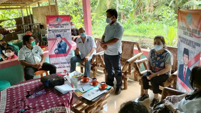 Legislator Sulut Serap Aspirasi Masyarakat Dalam Agenda Reses Kedua Tahun 2021