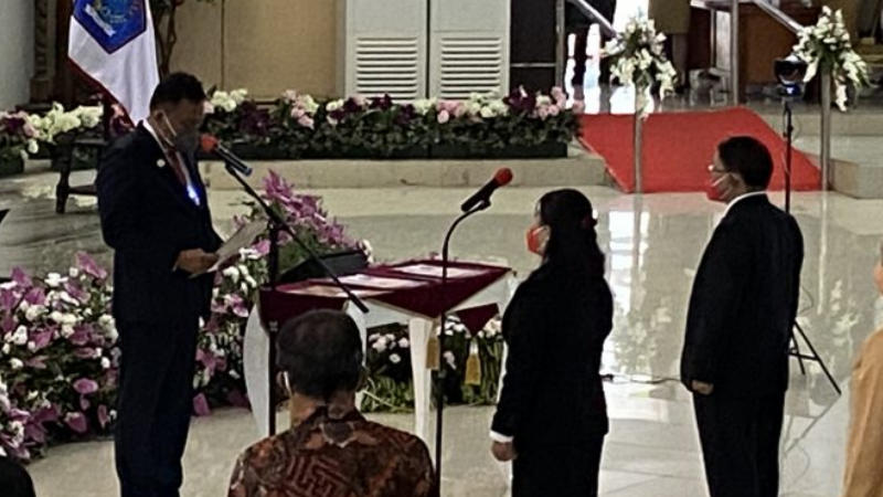 Olly Dondokambey - Steven Kandouw Tarik 2 Pejabat Minahasa Masuk Gedung Putih