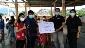 Daya Group Berbagi, Komunitas Dinding Manado Terima Donasi Rp17 Juta