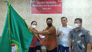 Pimpin Pertina Manado, Jeane Laluyan Programkan Kesejahteraan Atlet dan Pelatih