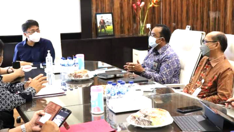 Terima Kunjungan Kepala BPKP Sulut, Andrei Angouw Sampaikan Harapannya