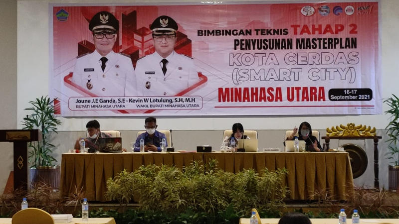 Pemkab Minut Matangkan Masterplan Smart City