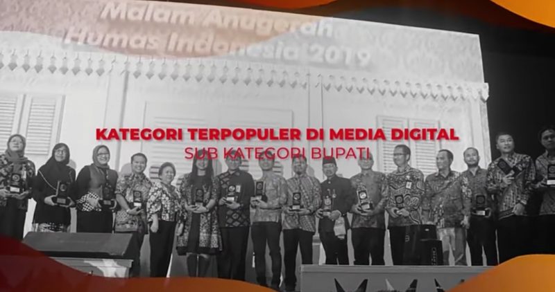 Royke Roring terpilih Bupati Terpopuler di Media Digital 2021
