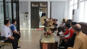 Cabor Kempo Bitung Temui Wali Kota dan Bahas PON Papua