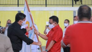 Steven Kandouw Katakan Ini Saat Lantik Maurits Mantiri Ketua KONI Bitung