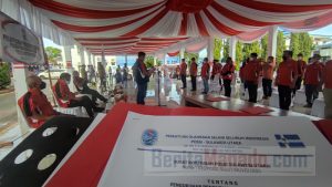Resmi Nahkodai POSSI Bitung, Geraldi Mantiri Ajak Bergotongroyong
