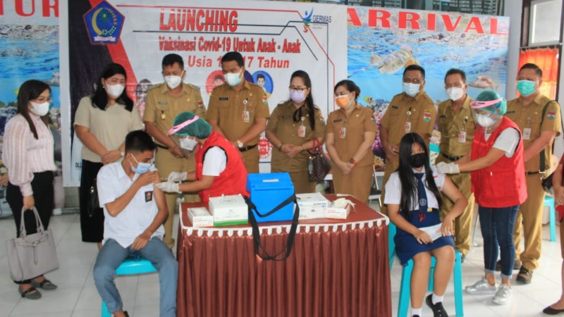 Capaian Vaksinasi Anak Penentu Sistem Belajar Tatap Muka di Mitra
