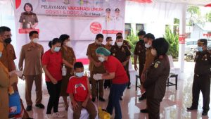 Kejati Sulut Ikut Bantu Pemkot Bitung Wujudkan Herd Immunity
