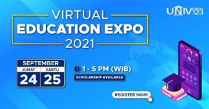 Universitas123 Virtual Education Expo 2021 Hadirkan Info Lengkap Perkuliahan, Catat Tanggalnya!