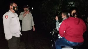 Intensifkan Patroli Kalam, Polsek Airmadidi Selalu Ingatkan Prokes