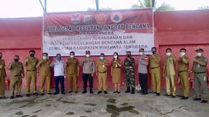 Apel Gabungan, Seluruh Stakeholder di Mitra Diminta Tanggap dan Kompak Hadapi Bencana