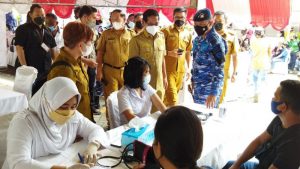 Serbuan Vaksin TNI AU, Hengky Honandar: Ini Wujud Gotong Royong Wujudkan Herd Immunity