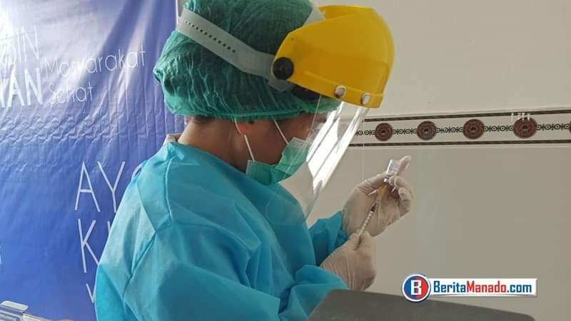 Vaksinasi COVID-19 Dipacu, Kota Manado dan Kabupaten Mitra Capai Target Harian