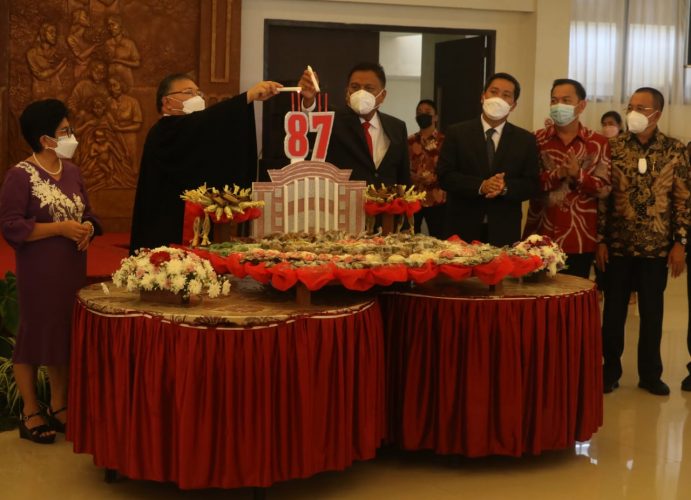 HUT GMIM ke-87 Bersinode Dirayakan Dalam Kesederhanaan