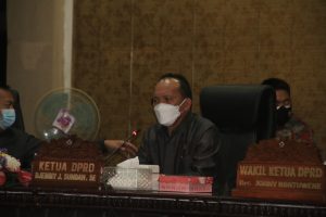 Djemmy Sundah Harap Perda APBD-P 2021 Diterapkan Secara Efektif
