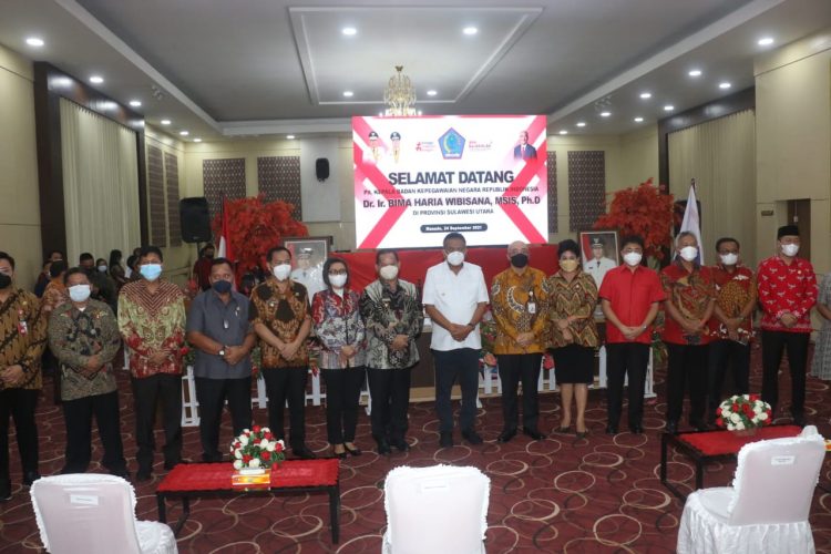 Caroll Senduk Hadiri Pembekalan Manajemen ASN yang Digelar Pemprov Sulut