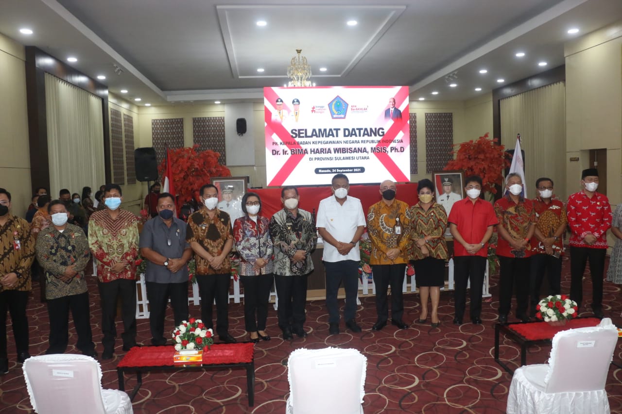 Caroll Senduk Hadiri Pembekalan Manajemen ASN yang Digelar Pemprov Sulut