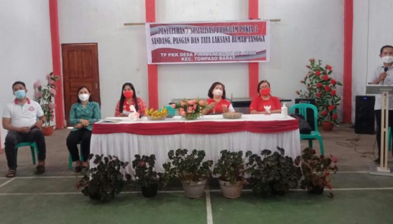 PKK Gelar Sosialisasi Sandang, Pangan dan Tatalaksana Rumah Tangga Dalam Rangka Lomba HATINya