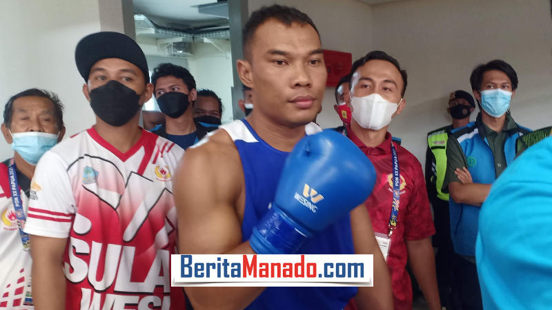 PON Papua: Toar Sompotan Kalahkan Atlet Kaltim, Tiga Petinju Sulut ke Final
