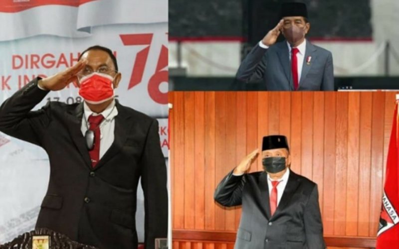 Royke Roring-Robby Dondokambey Ikuti Upacara Peringatan Hari Kesaktian Pancasila