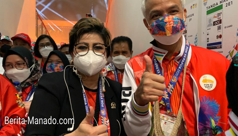 Hadiri Pembukaan PON XX Papua, Senator Maya Rumantir Bertemu Tokoh Nasional