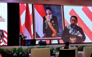 Paparkan Materi di Rakornas Perlindungan PMI Tahun 2021, Doktarius Pangandaheng: Ini Kehormatan Bagi Sangihe
