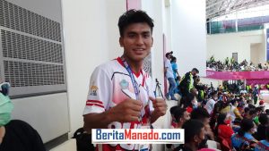 PON Papua: Tambah Lagi Emas, Petinju Sulut Farrand Papendang Kalahkan Jabar
