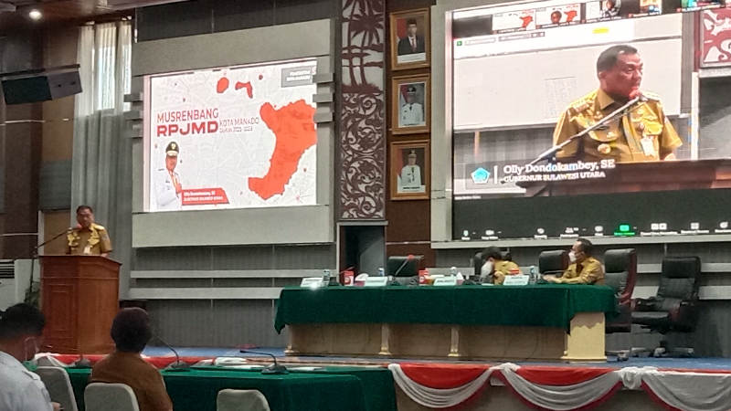 Buka Musrenbang RPJMD Manado, Olly Dondokambey Sampaikan Pesan Penting Ini
