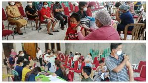 GMIST Kendru Tahuna Gelar Vaksinasi COVID-19 Peringati HUT ke-16