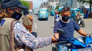 30 Ribu Masker untuk Warga Bitung, Maurits Mantiri Bangga Diperhatikan Pusat