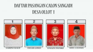 PILSANG di Bolmut: Menakar Empat Calon Sangadi Desa Ollot Satu