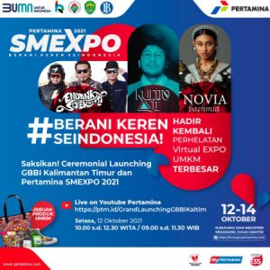 Pameran Virtual UMKM Pertamina SMEXPO 2021 Hadirkan Ribuan Produk UMKM di Indonesia Dimulai!