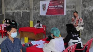 Alumni Akabri 1999 Gelar Vaksinasi Sinovac dan AstraZeneca di Tomohon