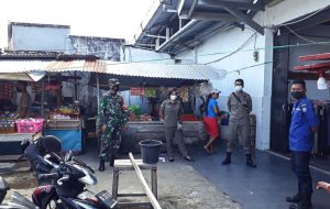TNI-Polri di Tagulandang Masih Getol Lakukan Pemantauan dan Himbauan Prokes COVID-19