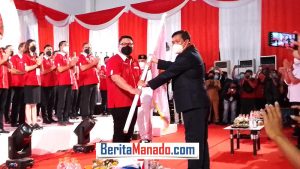 Dilantik Steven Kandouw, Rio Dondokambey Sah Pimpin KONI Manado