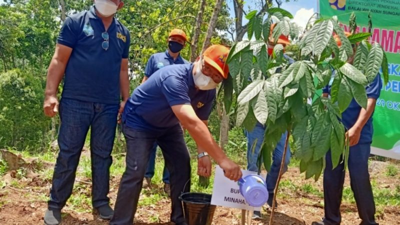 GN-KPA, Riviva Maringka Hadiri Penanaman 5000 Pohon di Remboken