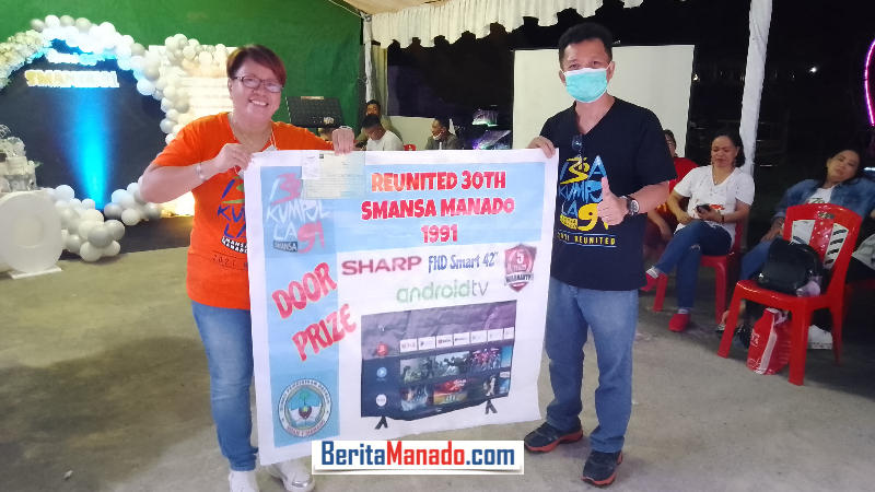 Terharu dalam Kebersamaan Warnai Reuni 30 Tahun SMANSA Manado 91