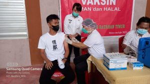 Capaian Vaksinasi Ratahan Timur Tertinggi, Meyta Ompi Optimis Capai Target