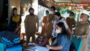 Dinas Kominfo dan Tim Vaksinator Pemkab Mitra Sweeping Vaksin COVID-19