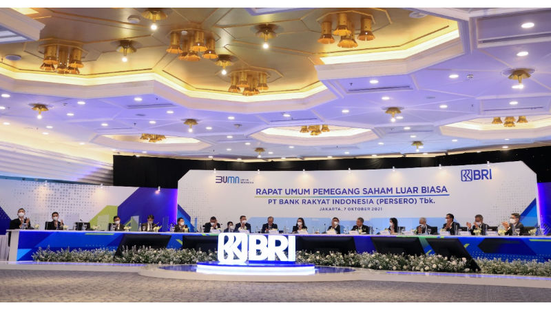 Gelar RUPSLB, Ini Susunan Direksi dan Komisaris BRI yang Baru