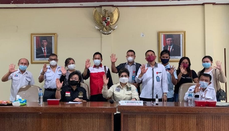 Serikat Buruh Sulut Mengadu ke Senator Maya Rumantir