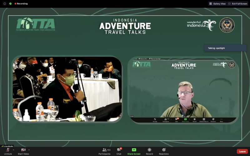 IATTA Talks: Petualangan, Masa Depan Wisata Indonesia