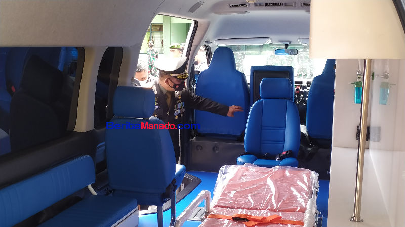 Korem 131/Santiago Terima 1 Unit Ambulance dari BRI, Siaga Untuk Anggota dan Masyarakat