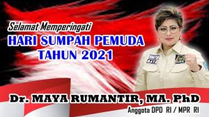 Maya Rumantir: Pemuda Indonesia Harus Jadi Mercusuar Bangsa dan Dunia