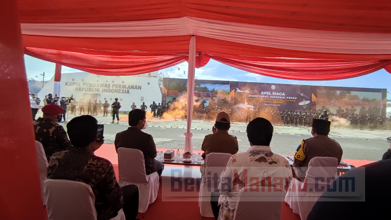 Kedatangan Menteri KKP di Pelabuhan Perikanan Bitung Disambut "Ledakan"
