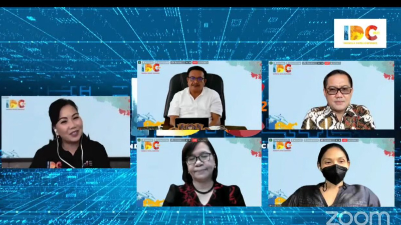 Begini Maurits Mantiri Cairkan Suasana Zoom Meeting Road to IDC 2021