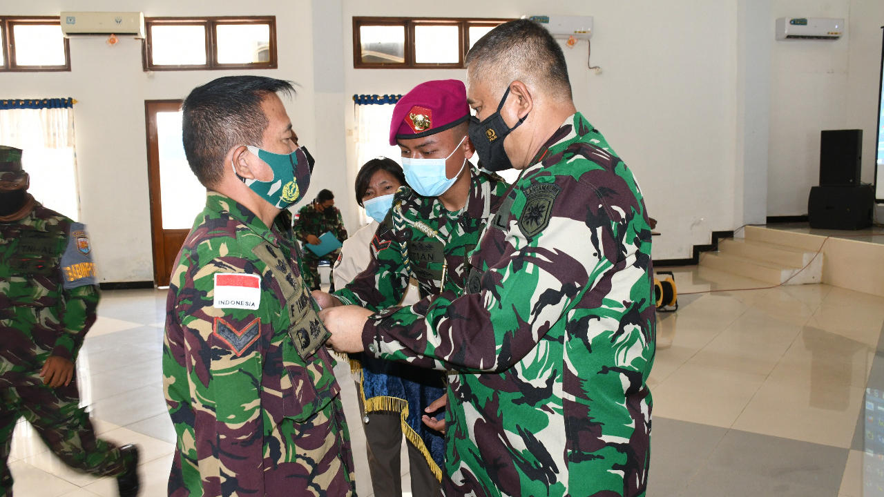 Tingkatkan Kemampuan Prajurit, Danlantamal VIII Manado Lakukan Ini